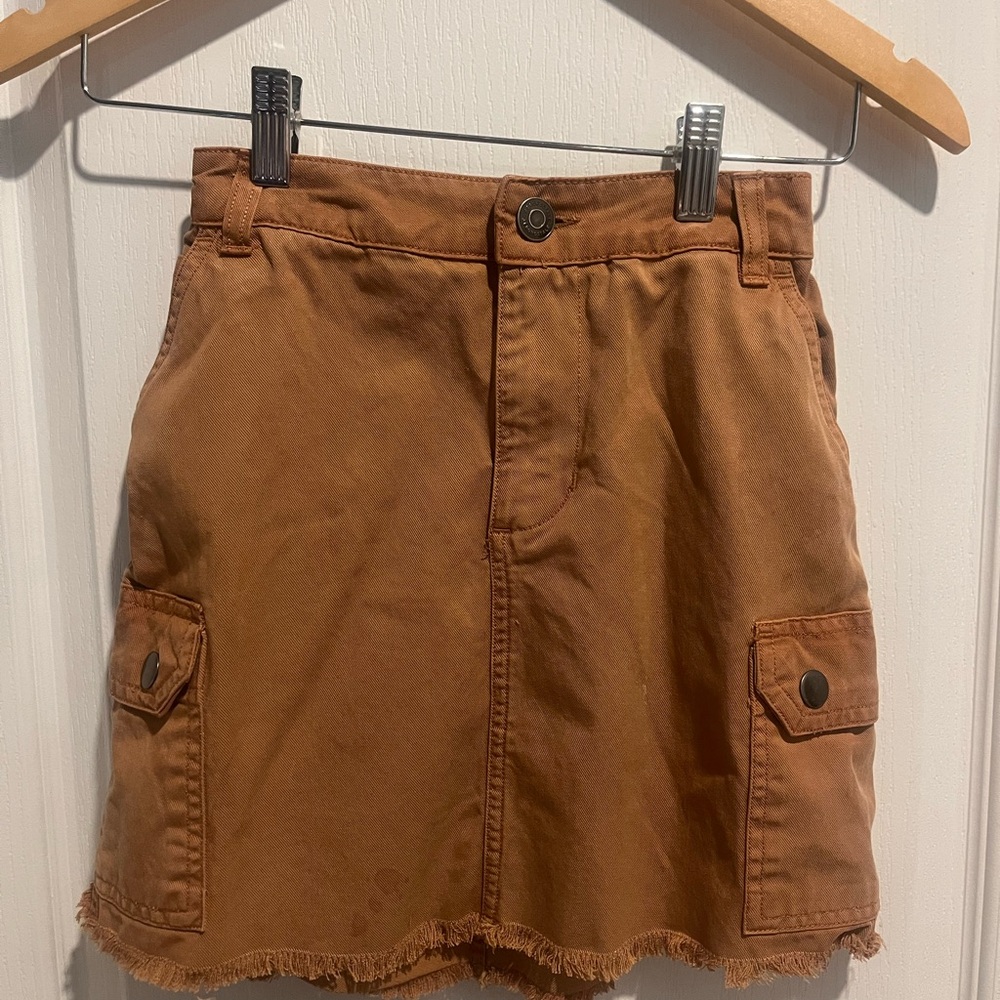 Aéropostale Brown Cargo Mini Skirt – Worn Once